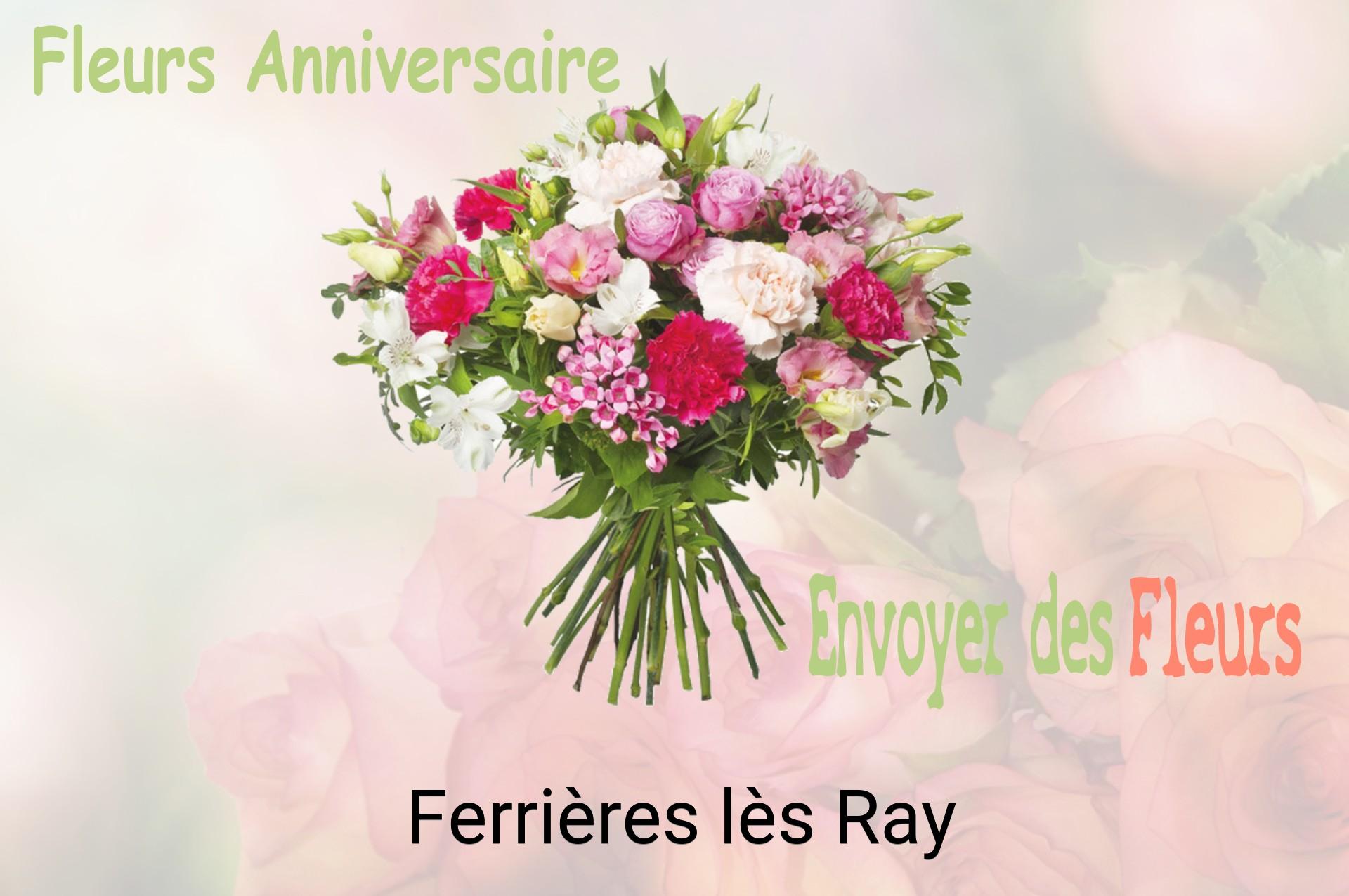 Bouquet de fleurs d’anniversaire livré à Ferrières-lès-Ray